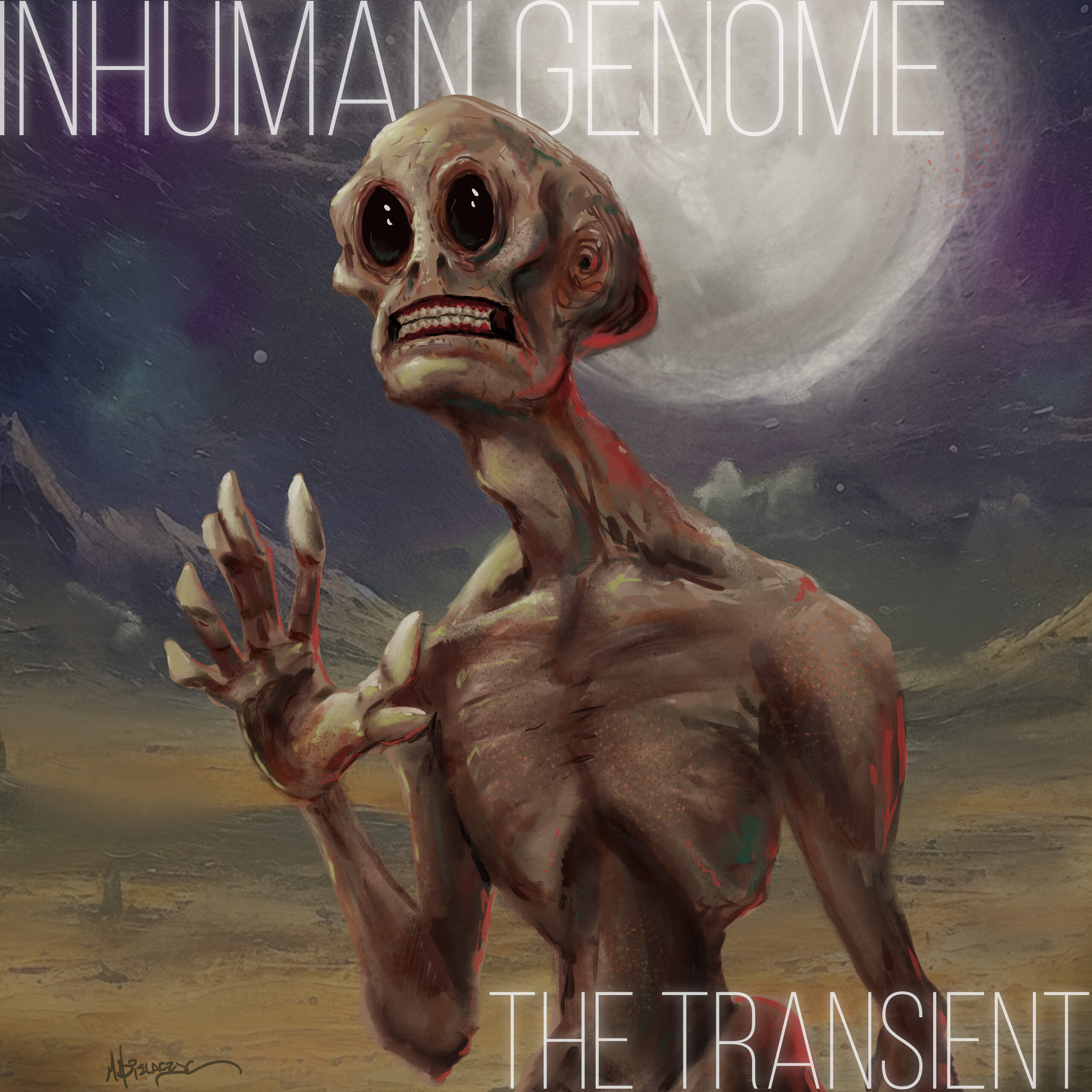 Deathbed Revelations/The Transient album cover