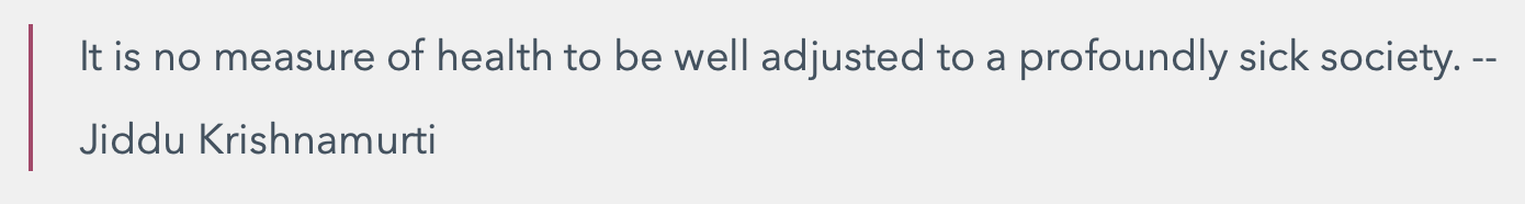 Markdown blockquotes